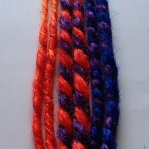Colorful Dread Dreadlock Hair Extensions